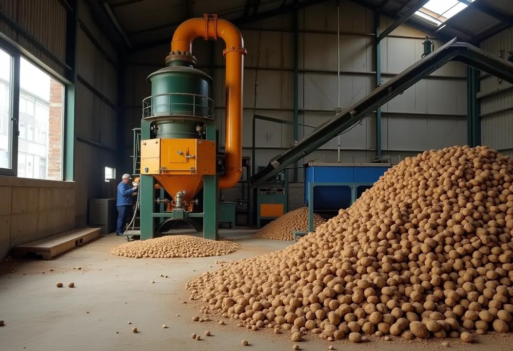 Briquette production