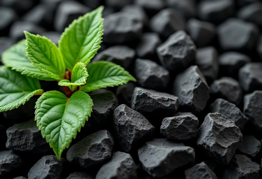 Coal leaves