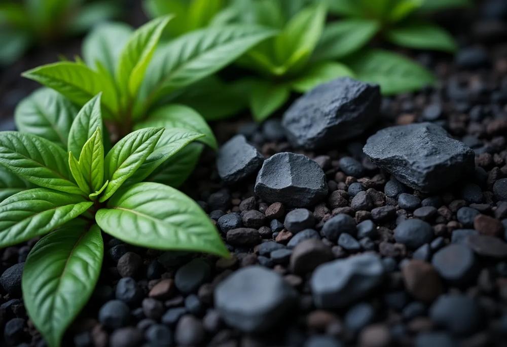 Coal leaves
