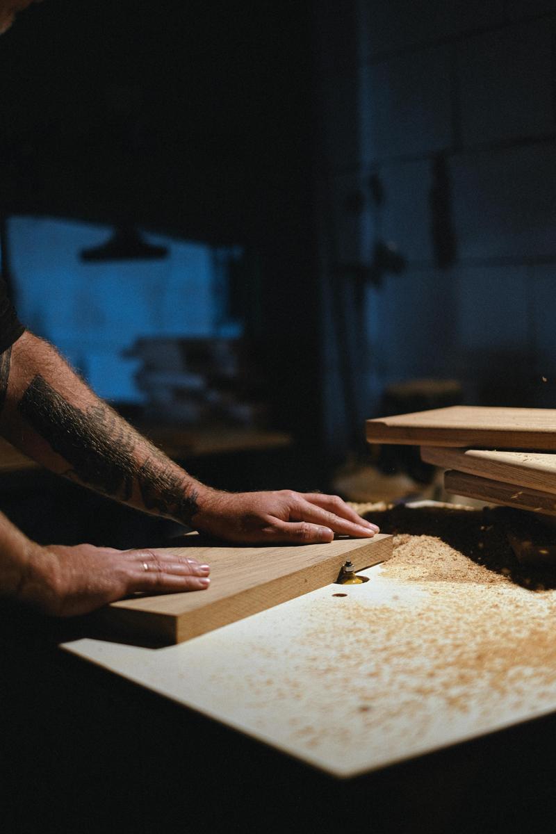Wood shavings